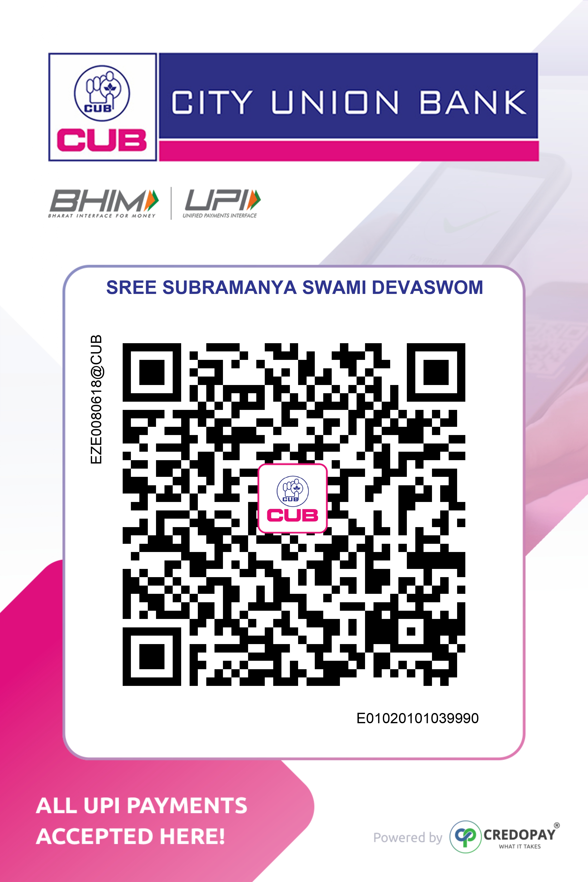 QR Code for Donations